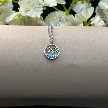 Silver Island Pendant