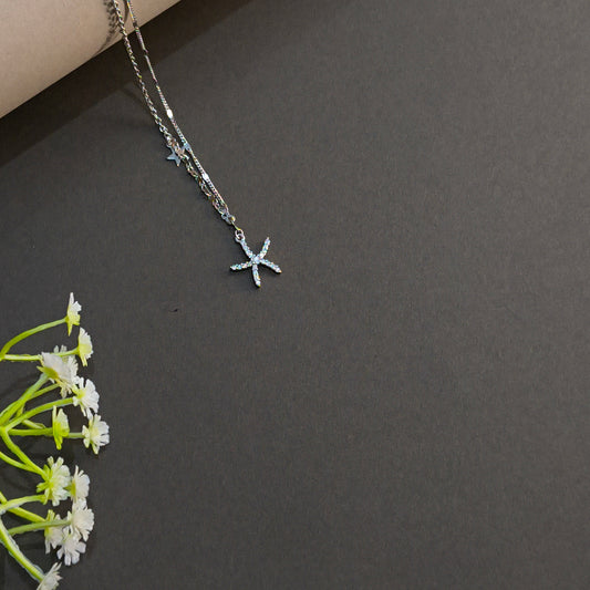 Silver Starfish Pendant