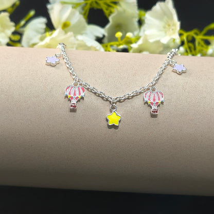 Silver Twinkle & Fly Baby Bracelet