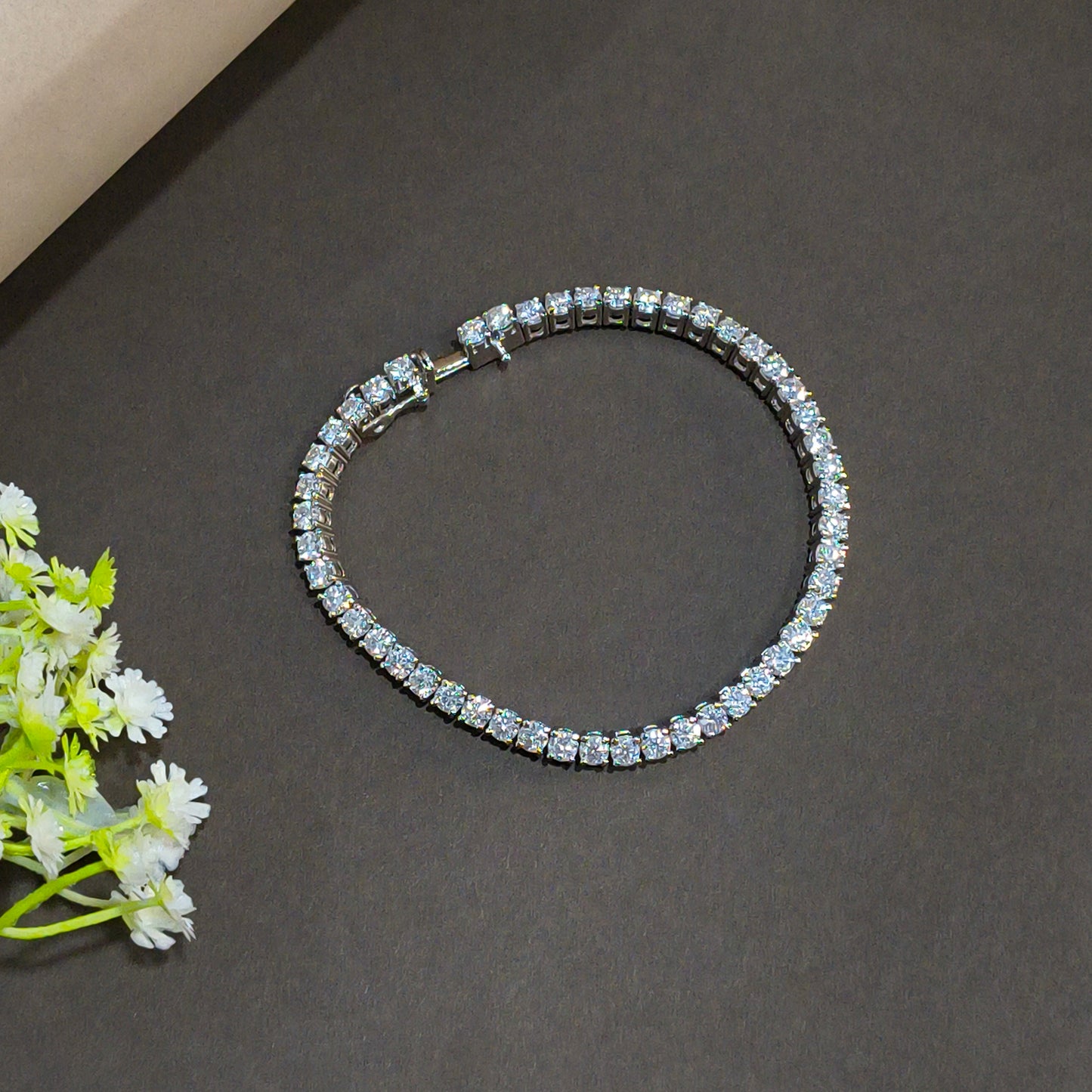 Silver Lumina Tennis Bracelet