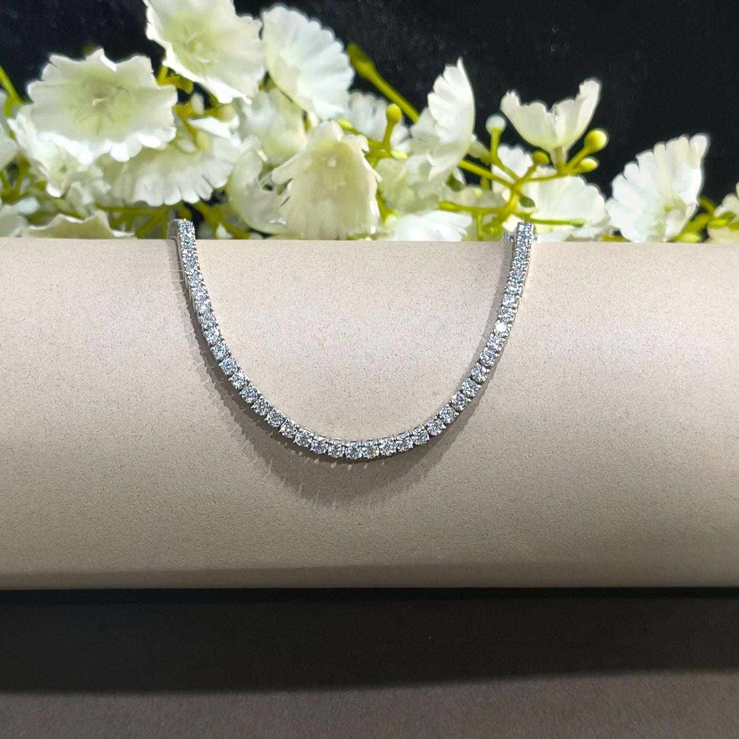 Silver Velocity Tennis Bracelet