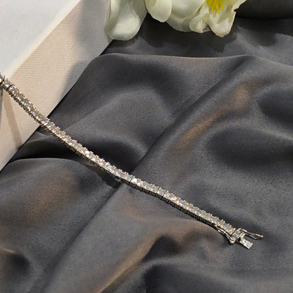 Silver Rivera Tennis Bracelet