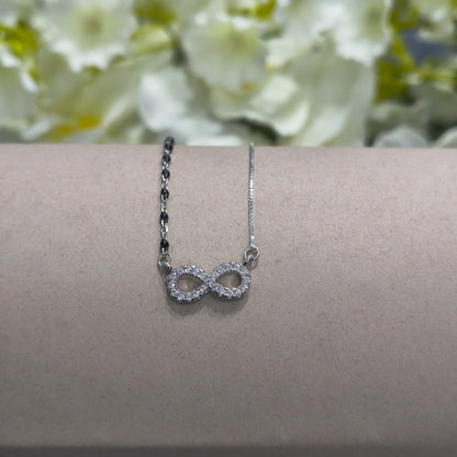 Silver Loop Of Life Mangalsutra