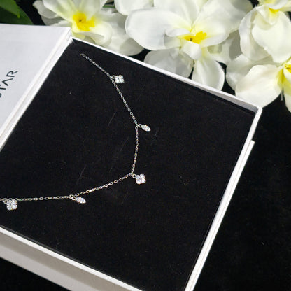 Silver Botanical Pendant