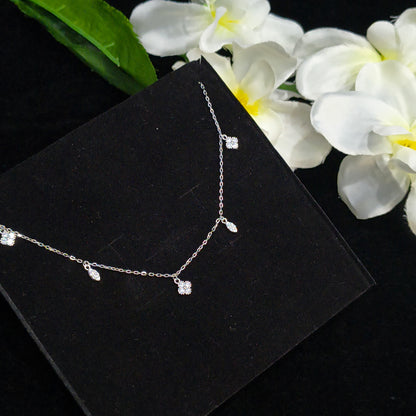 Silver Botanical Pendant