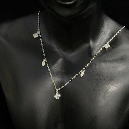 Silver Botanical Pendant
