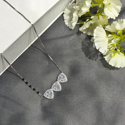 Silver Promise Trio Mangalsutra
