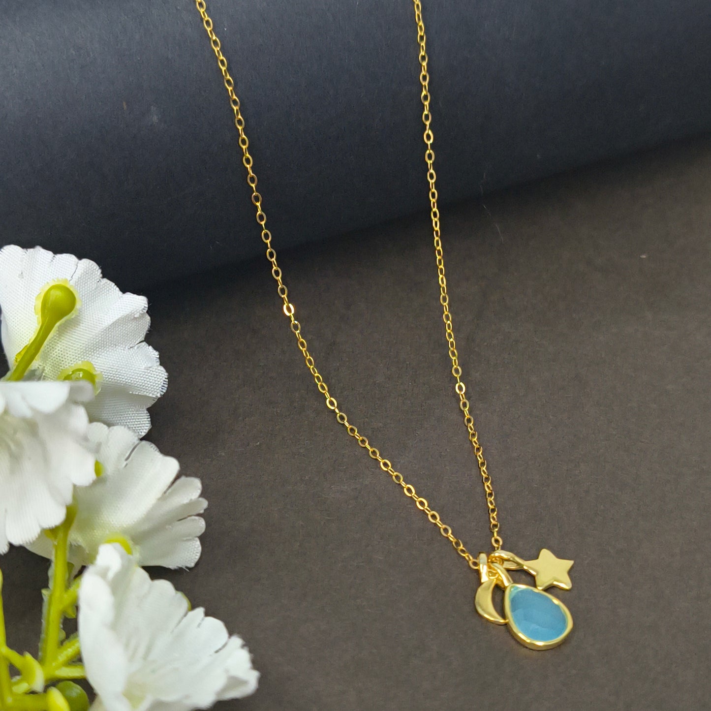 Gold Plated Trinaty Necklace