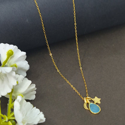 Gold Plated Trinaty Necklace