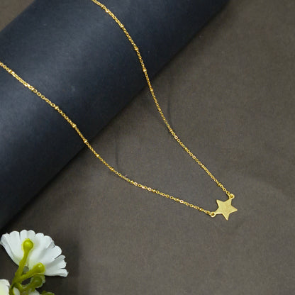 Gold Plated Starlet Necklace