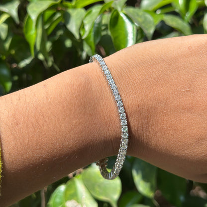 Silver Lumina Tennis Bracelet