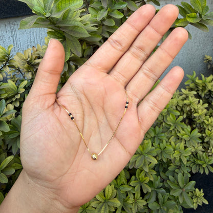 Gold Plated Nira Mangalsutra