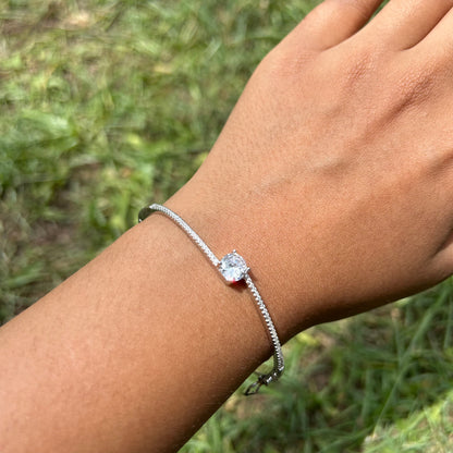 Silver Celeste Glow Bracelet