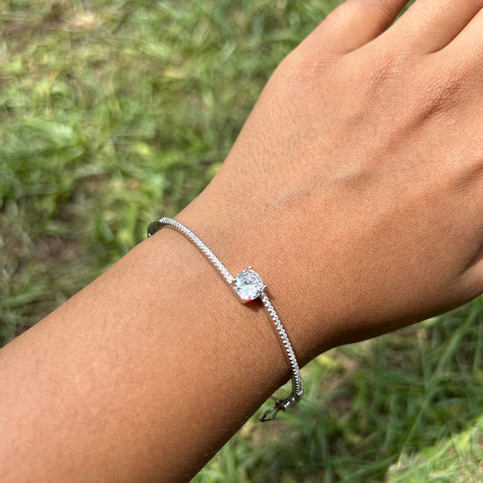 Silver Celeste Glow Bracelet