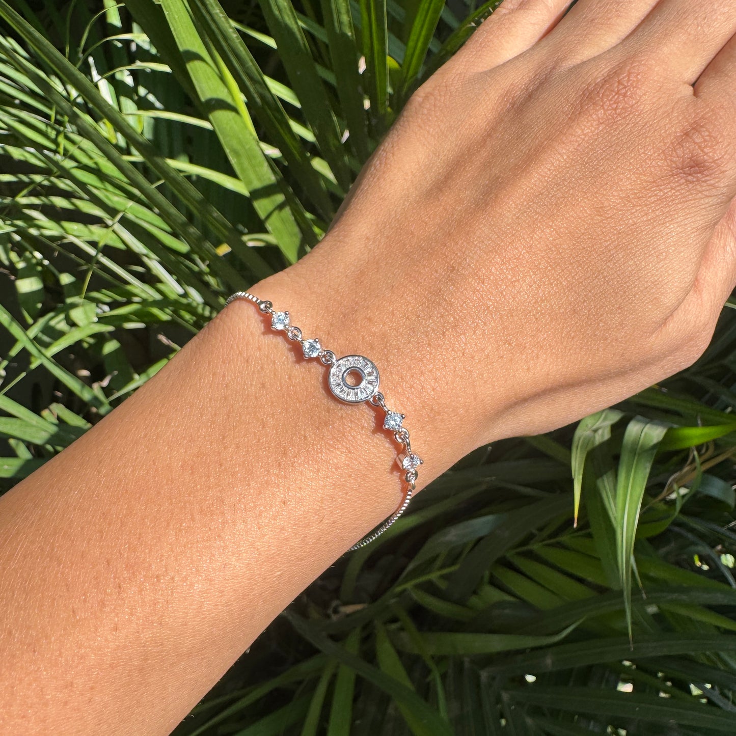 Silver Halo of Light Bracelet