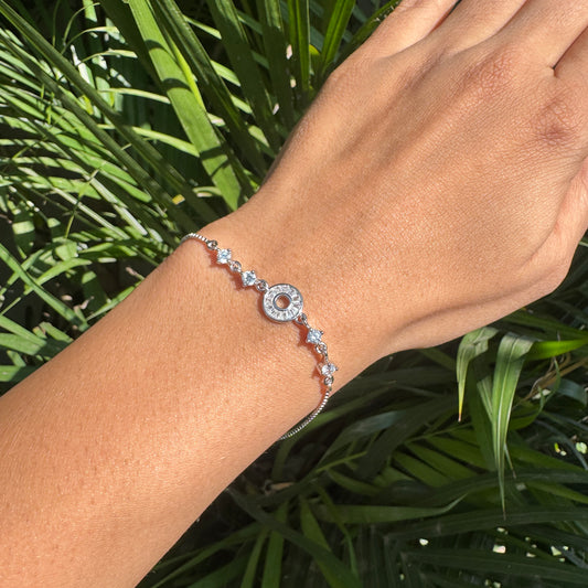 Silver Halo of Light Bracelet
