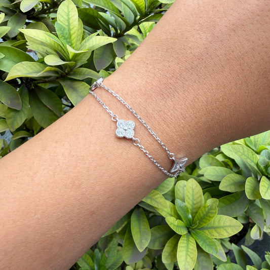 Silver Mixed Charm Bracelet