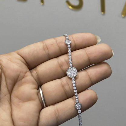 Silver Orbit Bracelet