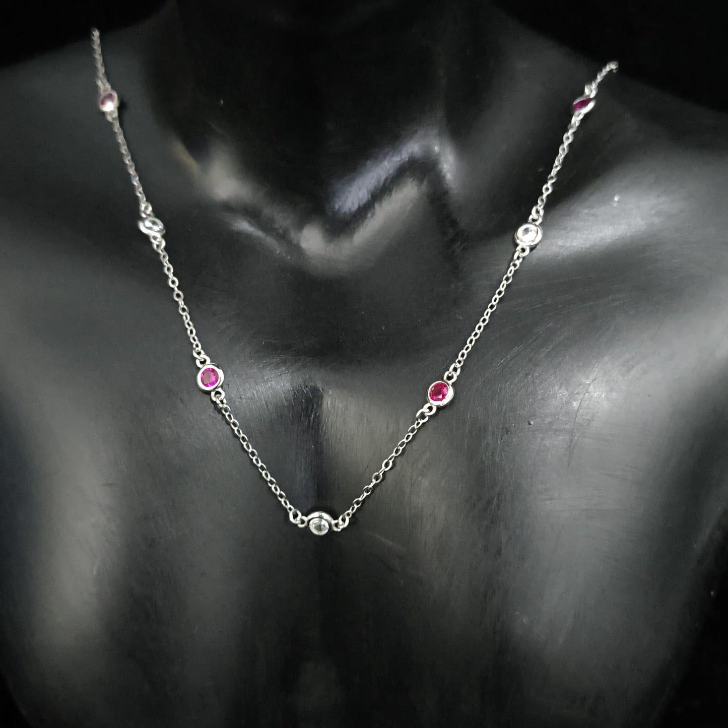 Silver Dewdrop Necklace