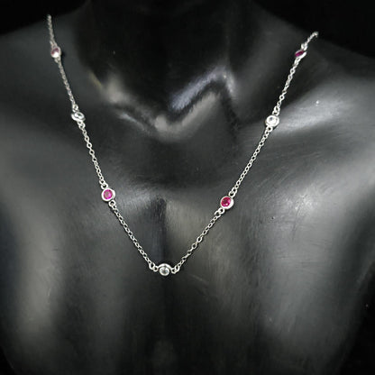 Silver Dewdrop Necklace