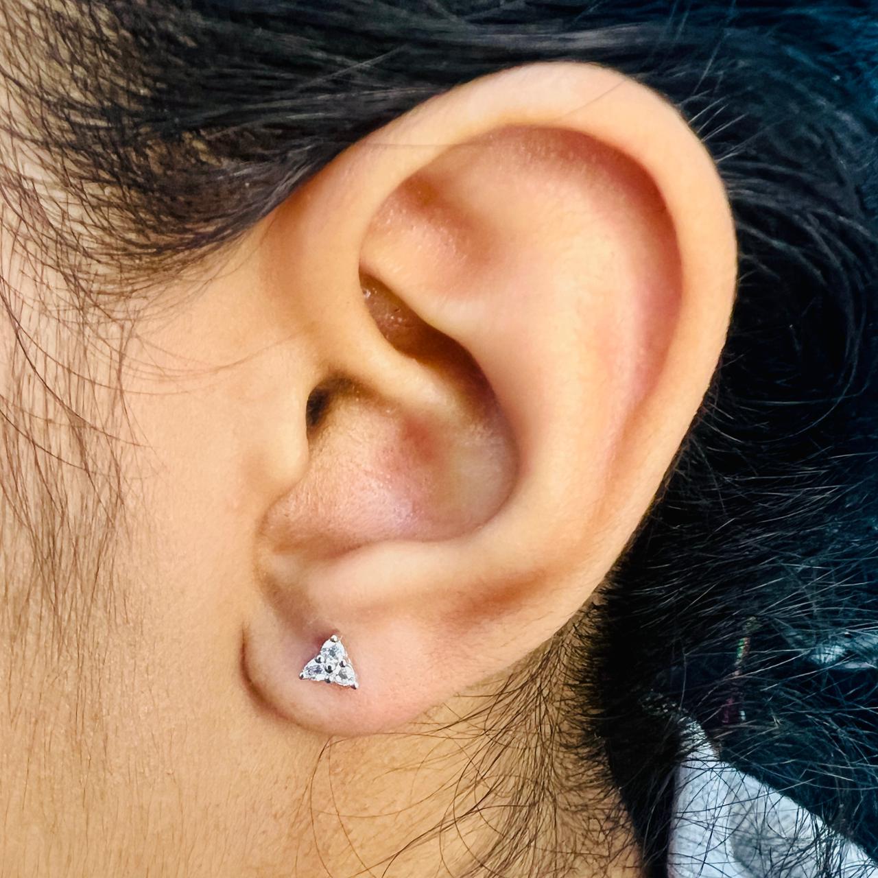 Silver Twin Layer Drop Necklace Set