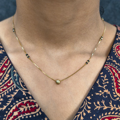 Gold Plated Nira Mangalsutra