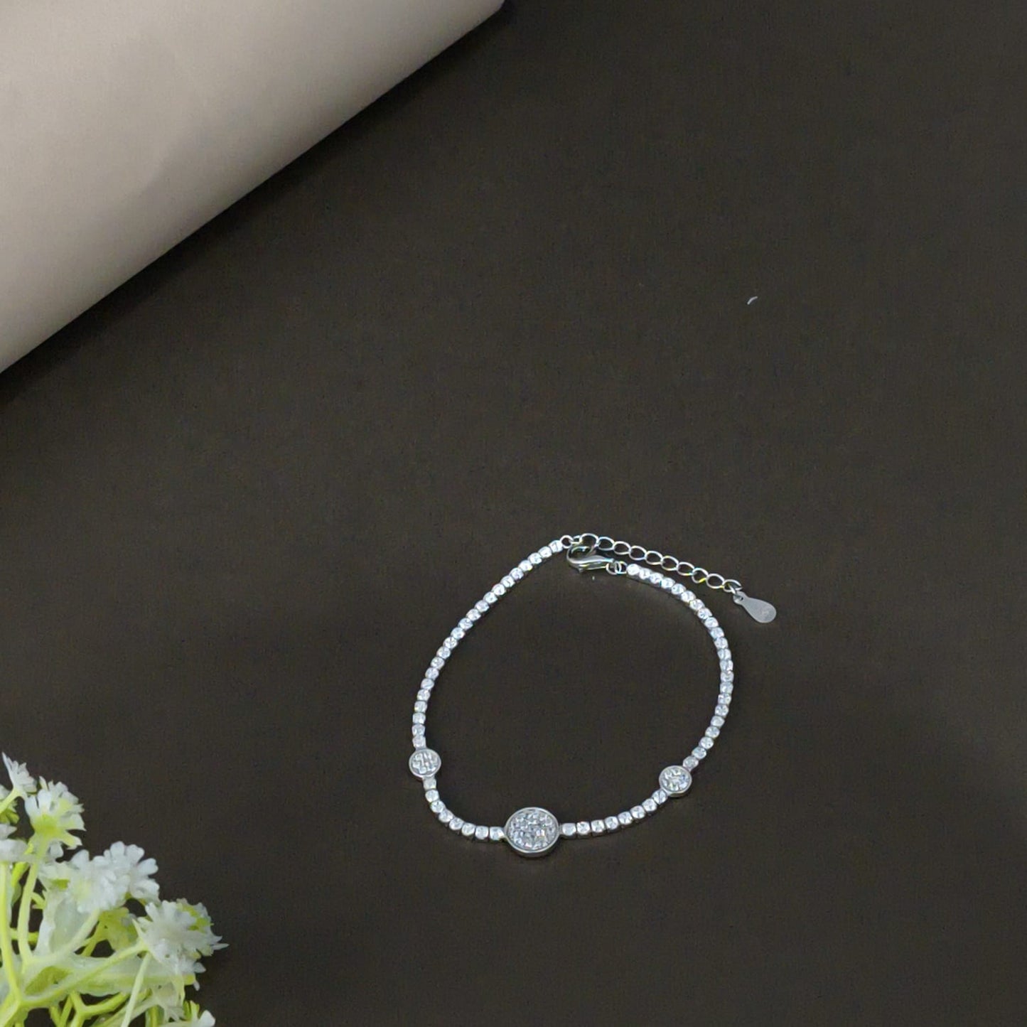 Silver Orbit Bracelet