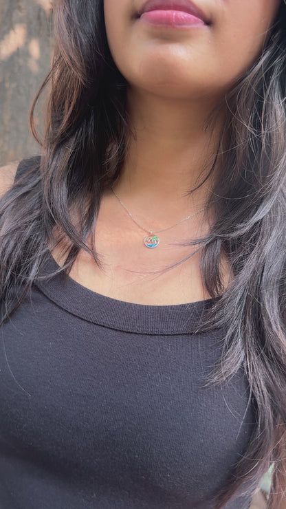 Silver Island Pendant