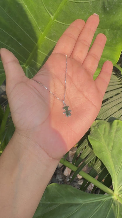 Silver Little Girl Pendant