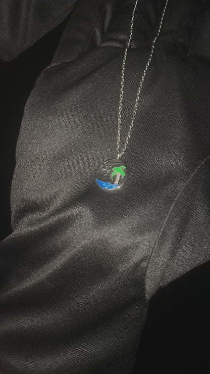Silver Island Pendant