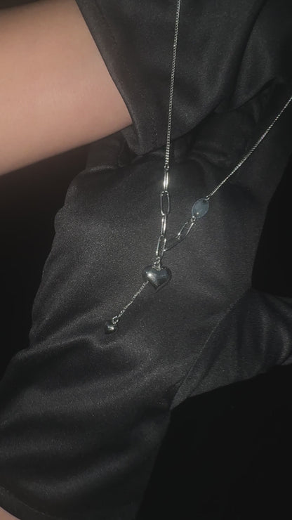 Silver Puffy Heart Pendant