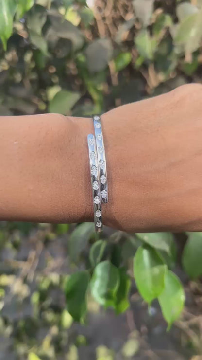 Silver Stellar Dot Bracelet