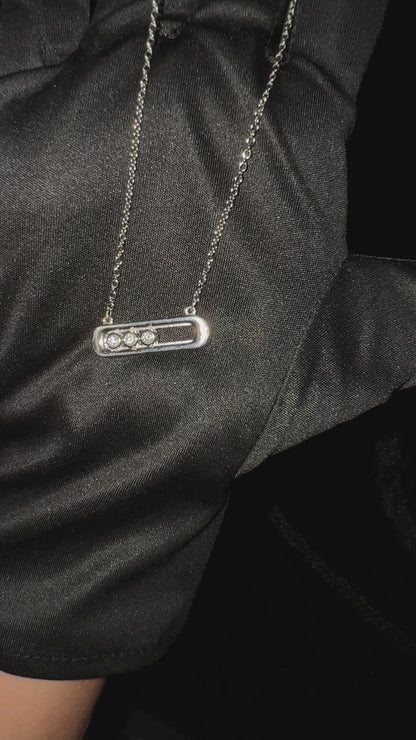 Silver Momentum Necklace