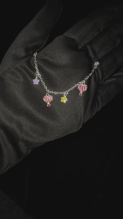 Silver Twinkle & Fly Baby Bracelet