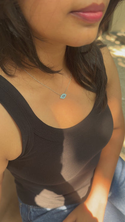 Silver Evil Eye Pendant