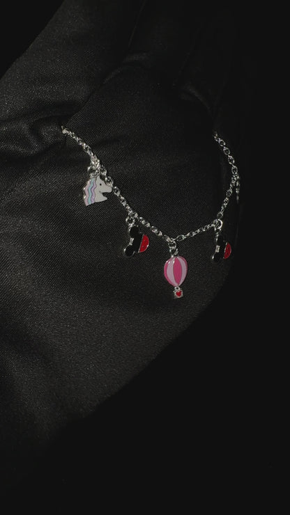 Silver  Disney Adventure Baby Bracelet