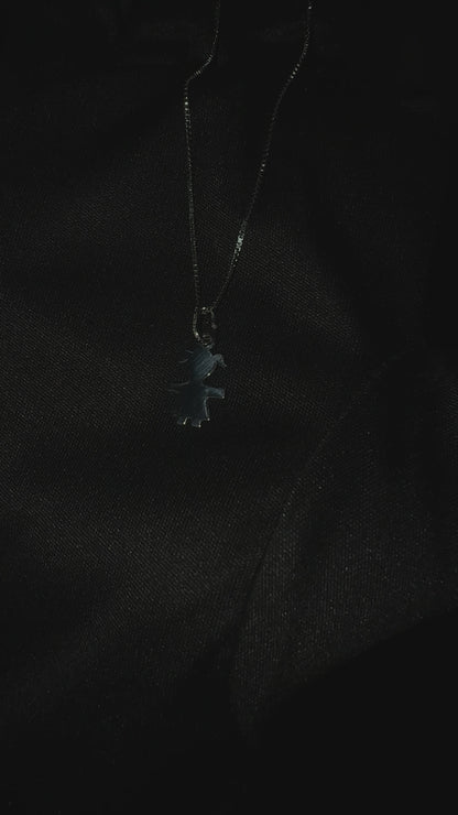 Silver Little Girl Pendant