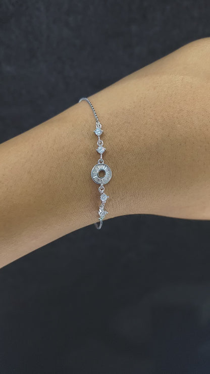 Silver Halo of Light Bracelet